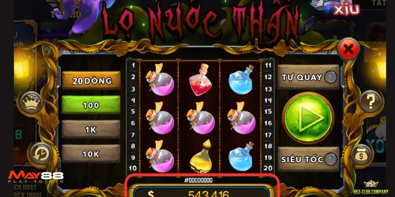 Một số chương trình khuyến mãi hấp dẫn tại game Lọ Nước Thần May88